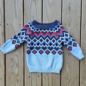 Old Navy Boys 2T Thick Winter Sweater  100% Cotton